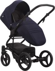 Детская коляска 2 в 1 Bebetto Torino TEX 04 (черная рама)